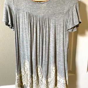 Gray Fashion Tee